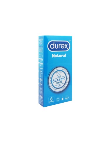 Natural Plus Durex Condoms x6