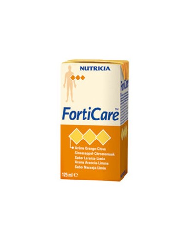 Forticare Oral Suplement Orange Lemon Pack 4 x 125ml