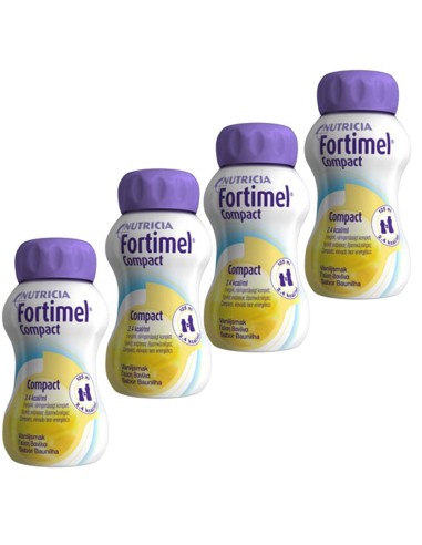 Fortimel Compact Hypercaloric Supplement Vanilla Pack 4 x 125ml