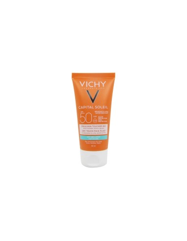 Vichy Capital Soleil fps50 emulsion face anti-ring touch dry 50ml