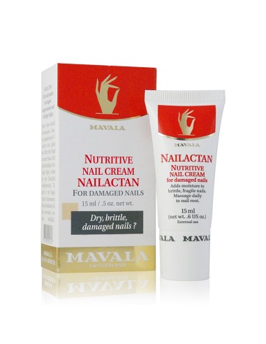 Mavala Nailactan Nourishing Cream Damaged Nails 15ml