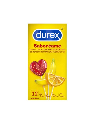 Durex Taste Me Fruits Flavored Condoms X12