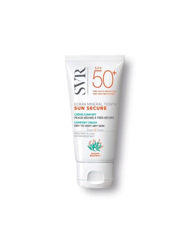 SVR Sun Secure Écran Minéral Teinté SPF50 Dry to Very Dry Skin 50ml