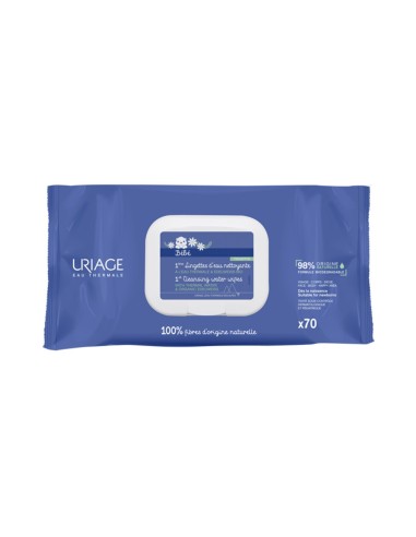 Uriage Baby 1ère Eau Extra-Gentle Cleansing Wipes x70