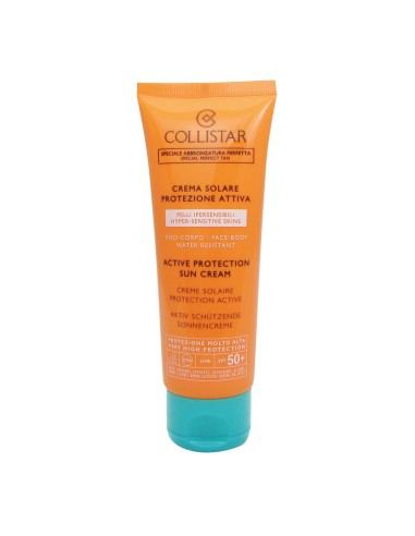 Collistar Active Protection Sun Cream SPF50+ Face and Body 100ml