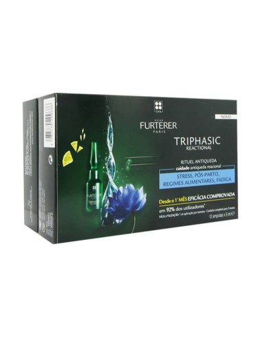 Rene Furterer Triphasic Reactional 12 ampoulesx5ml