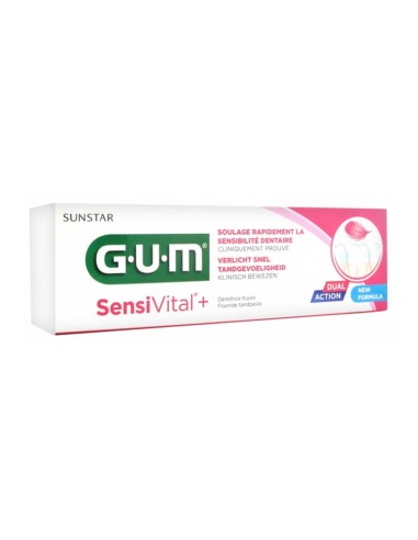 GUM SensiVital Toothpaste Tooth Sensitivity 75ml
