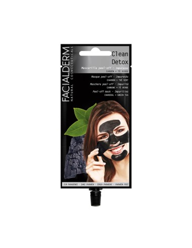 Facialderm Clean Detox Peel Off Impurities Mask 18g
