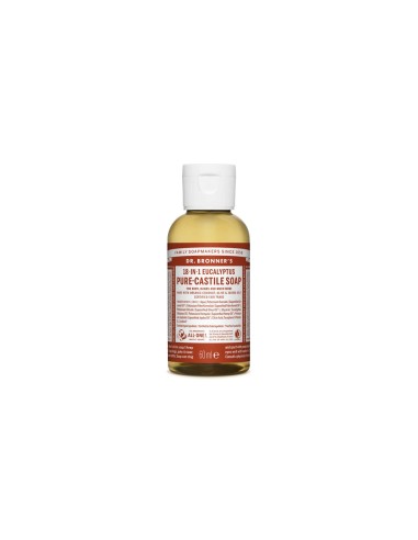 Dr. Bronners Biological Eucalyptus Liquid Soap 60ml