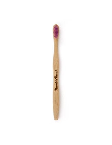The Humble Co. Soft Purple Adult Bamboo Toothbrush