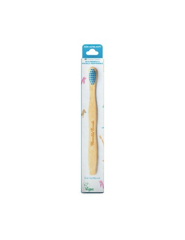 The Humble Co. Ultra Soft Blue Bamboo Child Toothbrush