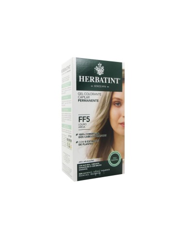 Herbatint Permanent Hair Color Gel FF5 Blond Sand 150ml