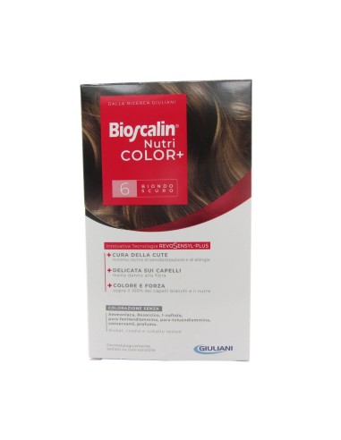 Bioscalin Nutricolor Permanent Dyeing 6 Dark Blonde