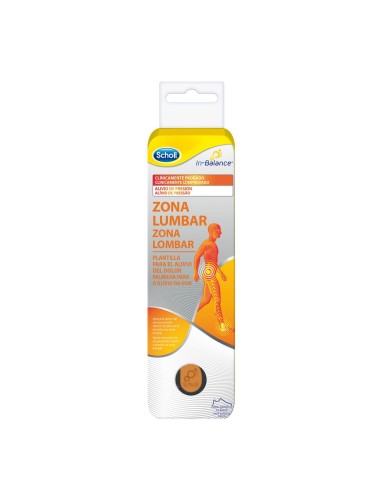 Scholl Lower Back Pain Relief Insoles  Size M 2 Units