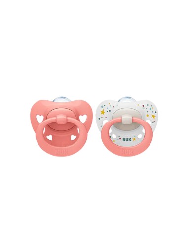 NUK Limited Edition Silicone Soother 6-18m x2