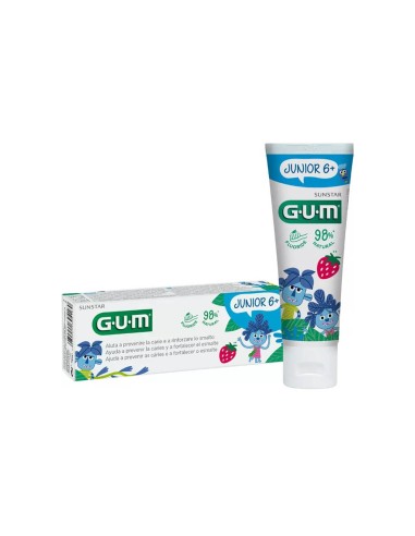 GUM Junior Toothpaste 6 Years 50ml