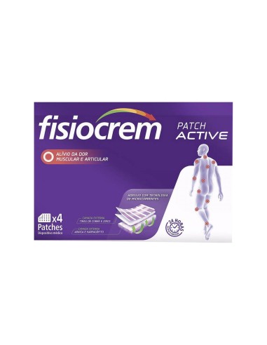 Fisiocrem Patch Active 4 Units