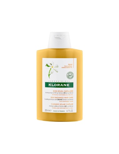 Klorane Bio Tamanu and Monoï Shampoo 200ml