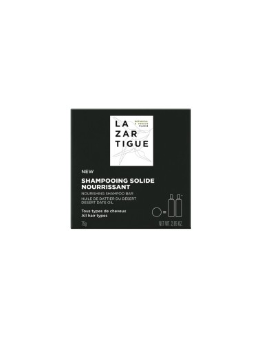 Lazartigue Nourishing Shampoo Bar 75g