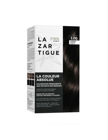 Lazartigue La Couleur Absolue Permanent Haircolor 3.00 Dark Chestnut