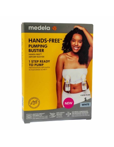 Medela Hands-Free Pumping Bustier White S