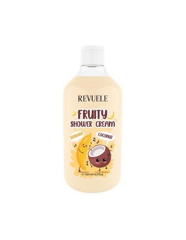 Revuele Fruity Shower Cream Banana and Coconut 500ml
