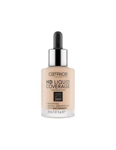 Catrice HD Liquid Coverage Foundation 010 Light Beige 30ml