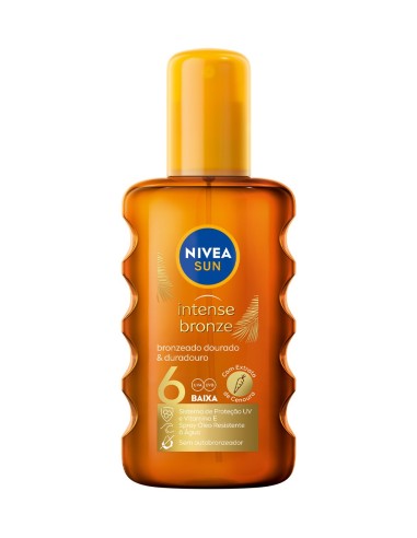 Nivea Sun Intense Bronze Spray Oil SPF6 200ml