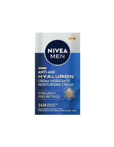 Nivea Men Anti-Age Hyaluron Moisturising Cream SPF15 50ml