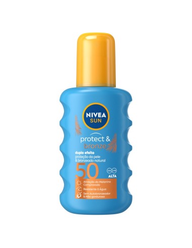 Nivea Sun Protect and Bronze Spray SPF50 200ml