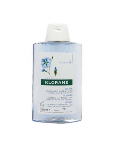 Klorane Shampoo Flax Fibers Fine Hair 200ml