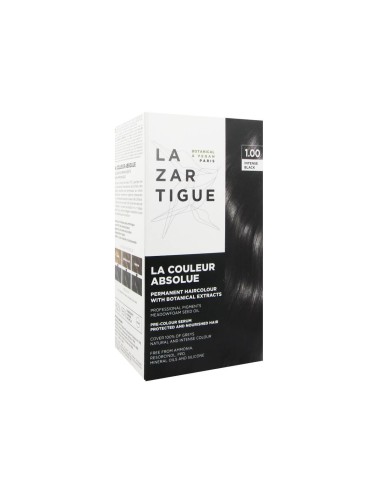Lazartigue La Couleur Absolue Permanent Colour 1.00 Black