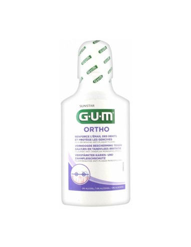 Gum Ortho Elixir Dentifico For Orthodontic Appliance 300ml
