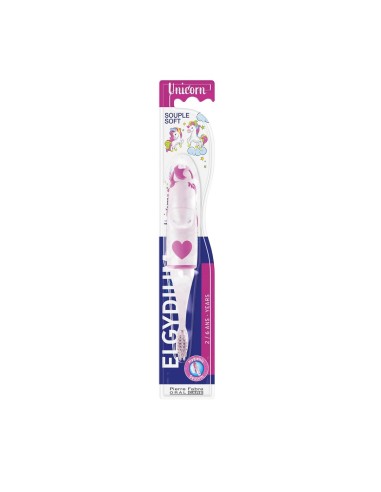 Elgydium Kids Unicorn Toothbrush 2 to 6 Years