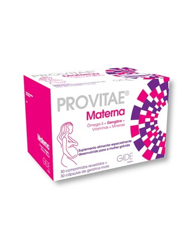 Provitae Materna Vitamins and Minerals 30Comp with 30Caps