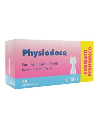Physiodose Physiological Serum Monodoses 40x5ml