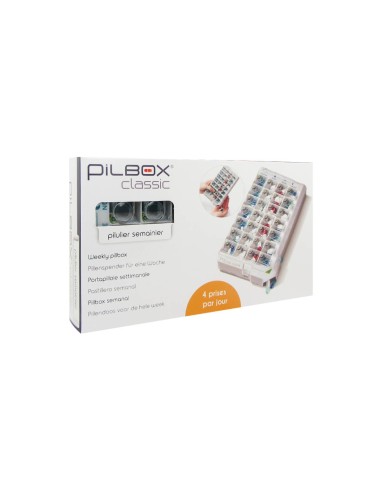 Pilbox Classic Weekly Pill Dispenser