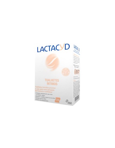 Lactacyd Intimate Wipes x10