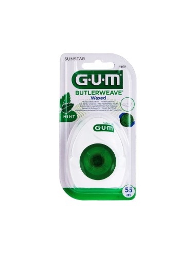 Gum Butlerweave Dental Floss Mint 55m