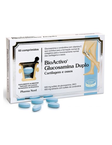 Bioactivo Glucosamina Duplo 60 Tablets