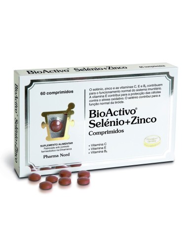 BioActivo Selenium and Zinc 60 Tablets