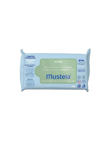 Mustela Bio Cleansing Wipes 60 Units