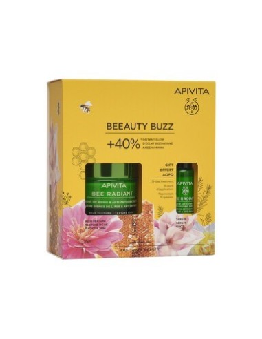 Apivita Pack Beeauty Buzz Rich Texture