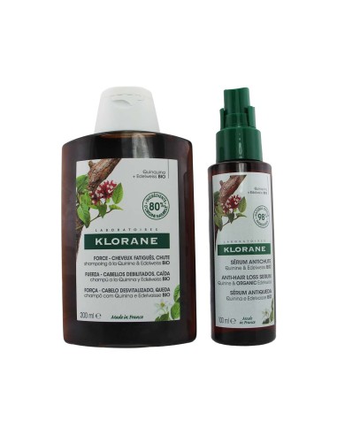 Klorane Quinina BIO Serum 100ml and Shampoo 200ml