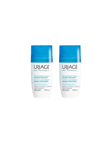 Uriage Soft Deodorant 2x50ml