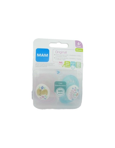 Mam Start Silicone Soother 0-2m Pink 2 Units