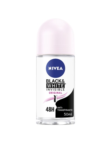 Nivea Black and White Invisible Original Roll On 50ml