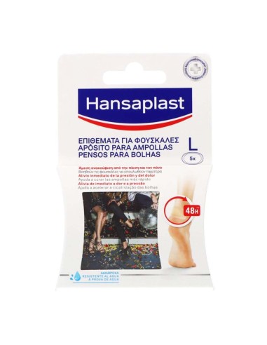 Hansaplast Blister Dressing L 5 Units