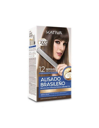 Kativa Brazilian Straightening Kit Dark Hair