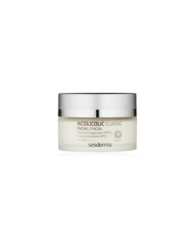 Sesderma Acglicolic Classic Moisturizing Cream SPF15 50ml